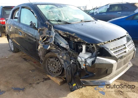 2024 Mitsubishi Mirage Es/Le from USA, damaged, VIN ML32AUHJ4RH019288